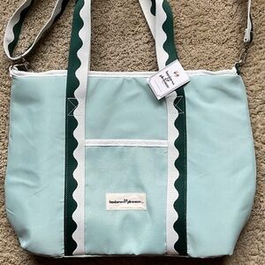 Business & Pleasure Rivie Mint Green Cooler Tote Bag